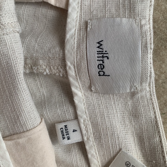 Aritzia Linen Blend Skort - Picture 3 of 5